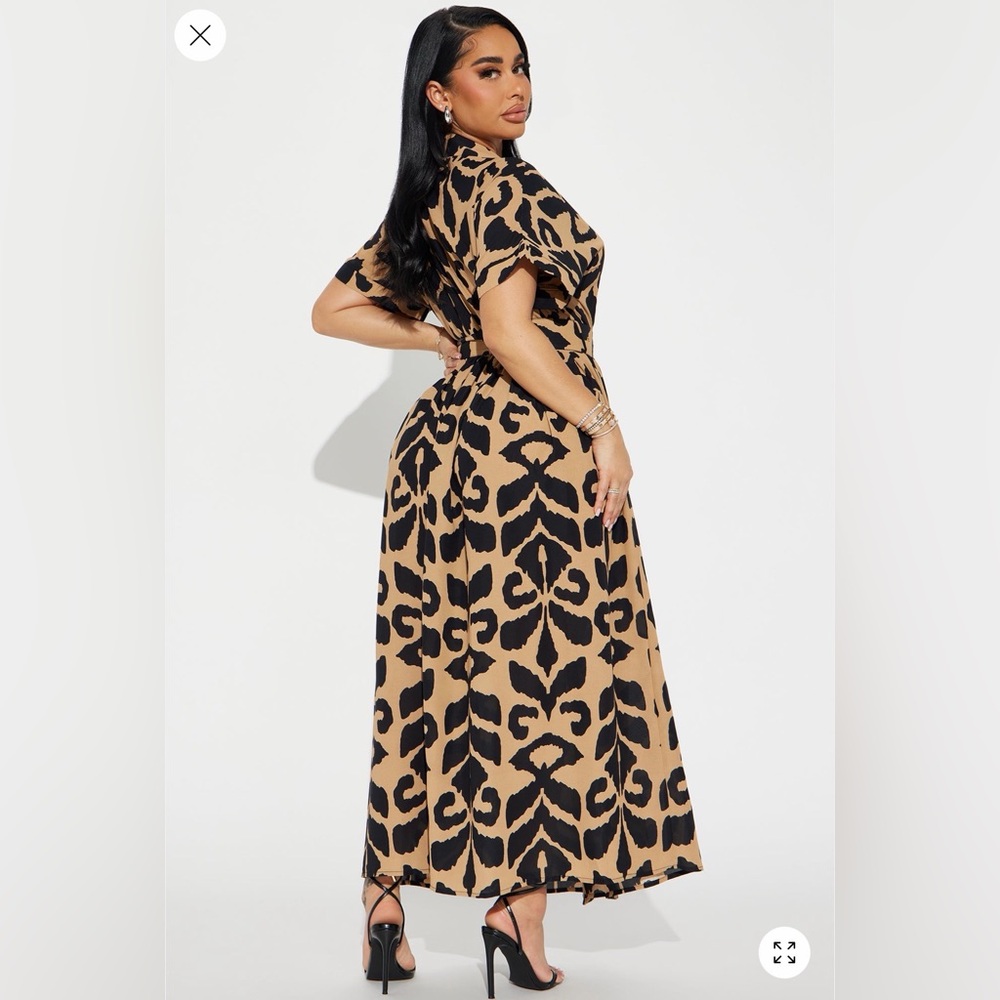 Stylish Fashion Nova Sahara Maxi Dress NWT size XS - Picture 2 of 10